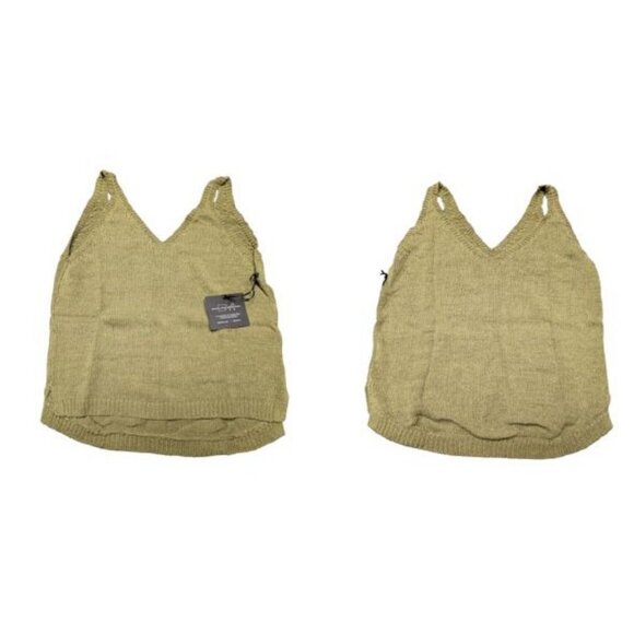 DYI Women's Sweater Tank Top Lichen Green Size Medium - Picture 4 of 8